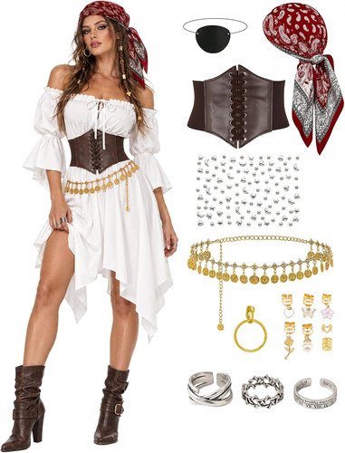 Cicoci pirate costume women - cicoci,